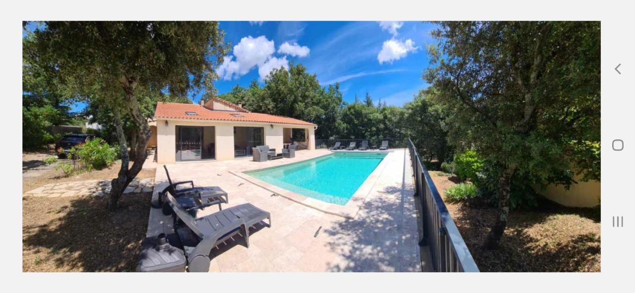 La Casita Villa Avec Piscine Pres D'Uzes Saint-Laurent-la-Vernede Exterior photo